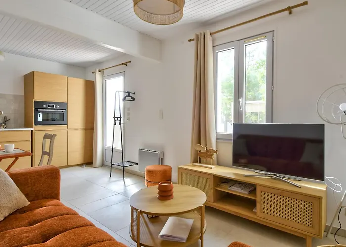 度假居 Le Reflet Des Dunes - Jardin - 300 M De La *